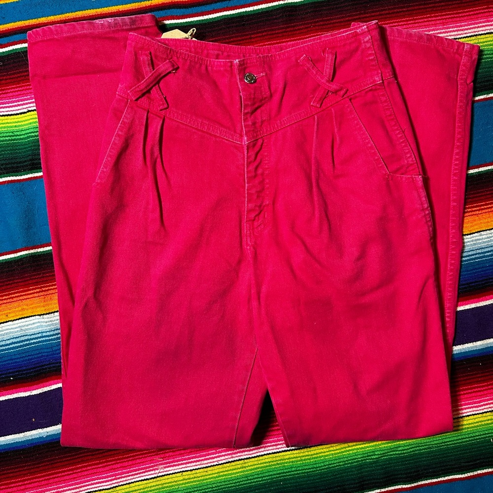Hot pink Wrangler Silverlake jeans